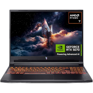 Acer Nitro 16 AI AMD Ryzen Al 7 Nvidia RTX 50 Series laptop