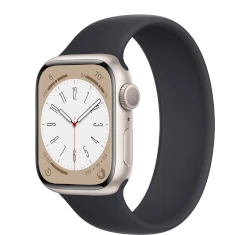 Apple Watch Series 8 41mm Starlight Aluminum Case With Solo Loop GPS Celullar watch