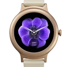 LG Watch Style Rose Gold W270 watch